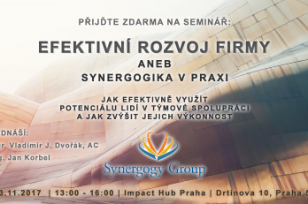 Seminář - Jaké výsledky přináší firmám synergogika